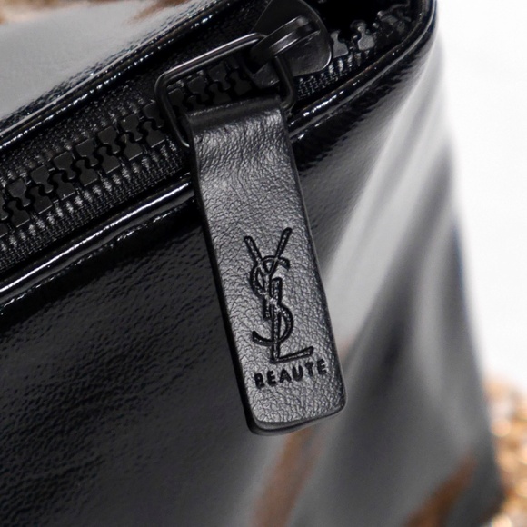 YSL Yves Saint Laurent Bag Black Pearls NEW - Picture 5 of 7